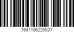 Código de barras (EAN, GTIN, SKU, ISBN): '7891186229537'