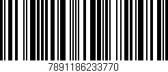 Código de barras (EAN, GTIN, SKU, ISBN): '7891186233770'
