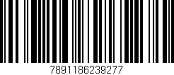 Código de barras (EAN, GTIN, SKU, ISBN): '7891186239277'