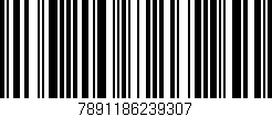Código de barras (EAN, GTIN, SKU, ISBN): '7891186239307'