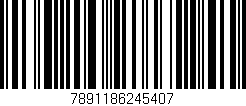 Código de barras (EAN, GTIN, SKU, ISBN): '7891186245407'