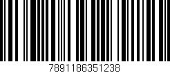 Código de barras (EAN, GTIN, SKU, ISBN): '7891186351238'