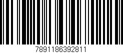 Código de barras (EAN, GTIN, SKU, ISBN): '7891186392811'