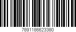 Código de barras (EAN, GTIN, SKU, ISBN): '7891186623380'