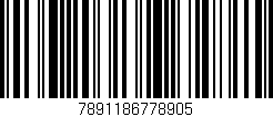 Código de barras (EAN, GTIN, SKU, ISBN): '7891186778905'