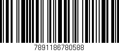 Código de barras (EAN, GTIN, SKU, ISBN): '7891186780588'