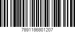 Código de barras (EAN, GTIN, SKU, ISBN): '7891186801207'