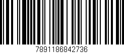 Código de barras (EAN, GTIN, SKU, ISBN): '7891186842736'