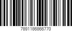 Código de barras (EAN, GTIN, SKU, ISBN): '7891186866770'
