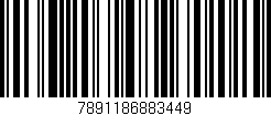 Código de barras (EAN, GTIN, SKU, ISBN): '7891186883449'