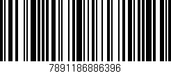 Código de barras (EAN, GTIN, SKU, ISBN): '7891186886396'