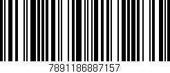 Código de barras (EAN, GTIN, SKU, ISBN): '7891186887157'