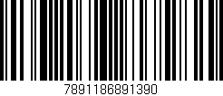 Código de barras (EAN, GTIN, SKU, ISBN): '7891186891390'