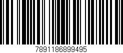 Código de barras (EAN, GTIN, SKU, ISBN): '7891186899495'