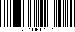 Código de barras (EAN, GTIN, SKU, ISBN): '7891186901877'