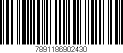 Código de barras (EAN, GTIN, SKU, ISBN): '7891186902430'