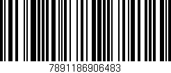 Código de barras (EAN, GTIN, SKU, ISBN): '7891186906483'