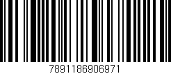 Código de barras (EAN, GTIN, SKU, ISBN): '7891186906971'