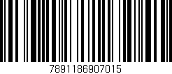 Código de barras (EAN, GTIN, SKU, ISBN): '7891186907015'
