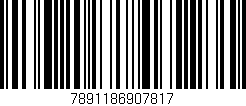 Código de barras (EAN, GTIN, SKU, ISBN): '7891186907817'