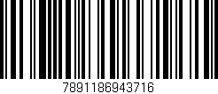 Código de barras (EAN, GTIN, SKU, ISBN): '7891186943716'
