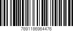 Código de barras (EAN, GTIN, SKU, ISBN): '7891186964476'