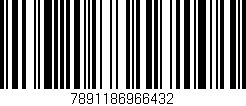 Código de barras (EAN, GTIN, SKU, ISBN): '7891186966432'