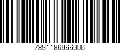 Código de barras (EAN, GTIN, SKU, ISBN): '7891186966906'