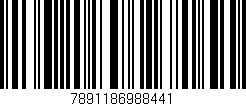 Código de barras (EAN, GTIN, SKU, ISBN): '7891186988441'