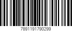 Código de barras (EAN, GTIN, SKU, ISBN): '7891191790299'