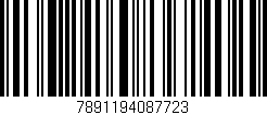 Código de barras (EAN, GTIN, SKU, ISBN): '7891194087723'