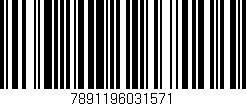 Código de barras (EAN, GTIN, SKU, ISBN): '7891196031571'