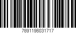 Código de barras (EAN, GTIN, SKU, ISBN): '7891196031717'