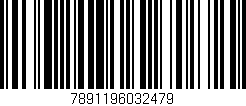 Código de barras (EAN, GTIN, SKU, ISBN): '7891196032479'