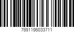 Código de barras (EAN, GTIN, SKU, ISBN): '7891196033711'