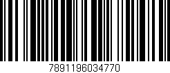 Código de barras (EAN, GTIN, SKU, ISBN): '7891196034770'