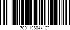 Código de barras (EAN, GTIN, SKU, ISBN): '7891196044137'
