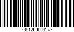 Código de barras (EAN, GTIN, SKU, ISBN): '7891200008247'