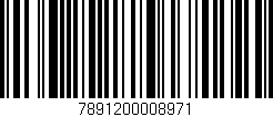 Código de barras (EAN, GTIN, SKU, ISBN): '7891200008971'