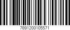 Código de barras (EAN, GTIN, SKU, ISBN): '7891200105571'