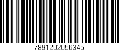Código de barras (EAN, GTIN, SKU, ISBN): '7891202056345'