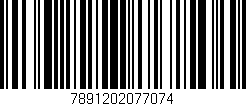 Código de barras (EAN, GTIN, SKU, ISBN): '7891202077074'