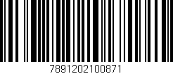 Código de barras (EAN, GTIN, SKU, ISBN): '7891202100871'