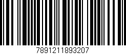 Código de barras (EAN, GTIN, SKU, ISBN): '7891211893207'
