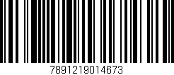Código de barras (EAN, GTIN, SKU, ISBN): '7891219014673'