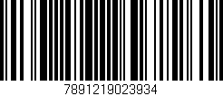 Código de barras (EAN, GTIN, SKU, ISBN): '7891219023934'