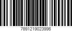 Código de barras (EAN, GTIN, SKU, ISBN): '7891219023996'