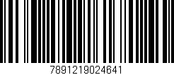 Código de barras (EAN, GTIN, SKU, ISBN): '7891219024641'
