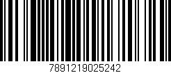 Código de barras (EAN, GTIN, SKU, ISBN): '7891219025242'