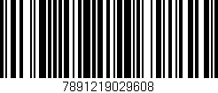 Código de barras (EAN, GTIN, SKU, ISBN): '7891219029608'